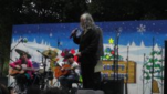 Juan Carlos Vera with Tatiana and Sebastian at a guitar performance at the North Campus of Miami Dade College