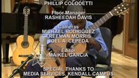Hans Tanis performs Asturias by Isaac Albeniz, as credits roll